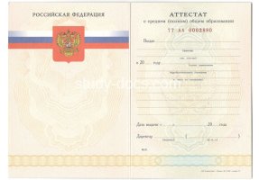 Аттестат за 11 класс 2007-2009 в Домодедово