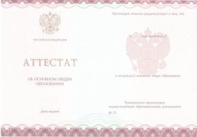 Аттестат за 9 класс 2013-2019 в Домодедово