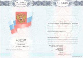 Диплом колледжа 2007-2010 в Домодедово