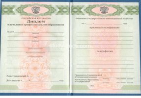 Диплом училища 2010 в Домодедово